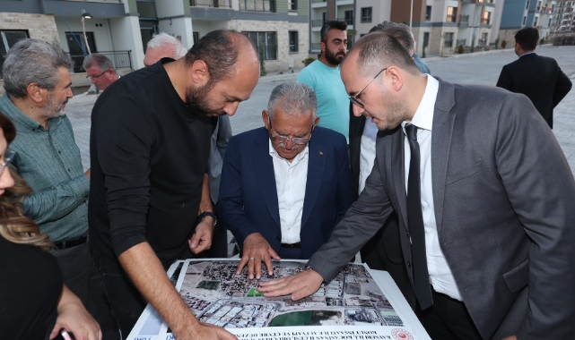 BÜYÜKKILIÇ'TAN KENTSEL DÖNÜŞÜM PROJESİ ORUÇREİS'E YAKIN TAKİP
