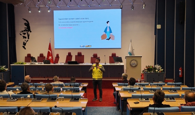 BÜYÜKŞEHİR'DEN İŞ SAĞLIĞI VE GÜVENLİĞİ SEMİNERİ