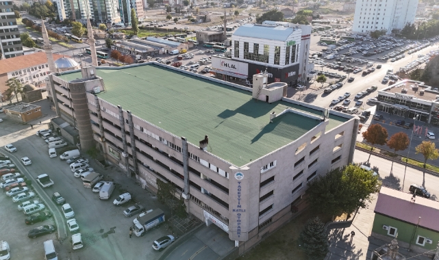 BÜYÜKŞEHİR, TACETTİN KATLI OTOPARKI'NDA 2 MİLYON TL'LİK YATIRIMI TAMAMLADI