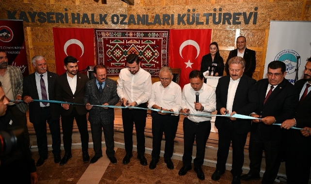 HALK OZANLARI KÜLTÜR EVİ AÇILDI
