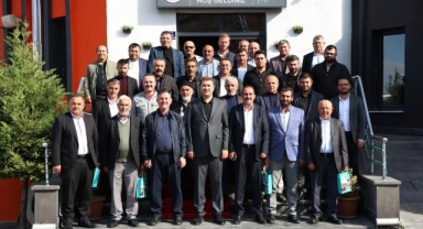 İLMEK MUHTARLARLA BİR ARAYA GELDİ