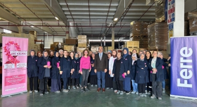 KADINLARA 'MEME KANSERİ' BİLGİLENDİRMESİ