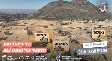 TALAS BELEDİYESİ'NDEN VİLLA PARSELİ FIRSATI