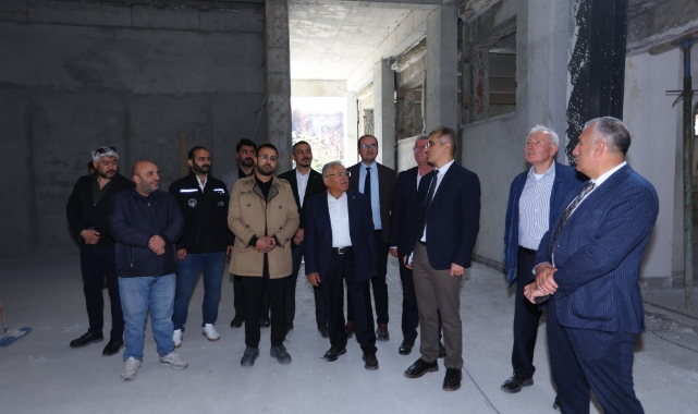 115 MİLYON TL'LİK PROJE YÜKSELİYOR