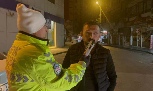 6 GÜN ARAYLA İKİNCİ KEZ ALKOLLÜ YAKALANDI