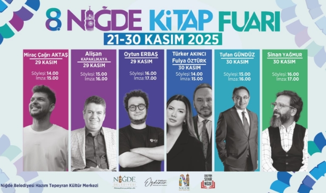 8. KİTAP FUARI KAPILARINI AÇIYOR