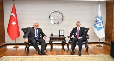 BAKAN YARDIMCISI YILMAZ’DAN BÜYÜKKILIÇ’A ZİYARET