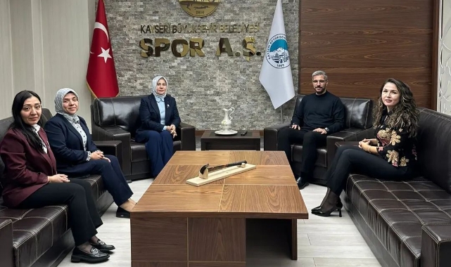 BAŞKAN MERAL KOŞAR'DAN SPOR A.Ş'YE ZİYARET