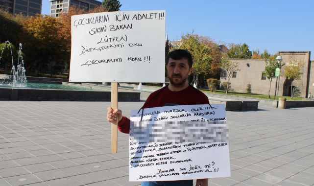 BOŞANMAK İSTEYEN ŞAHISTAN TEK KİŞİLİK EYLEM