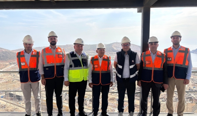 BÜYÜKKILIÇ; AKKUYU NÜKLEER GÜÇ SANTRALİ'Nİ İNCELEDİ
