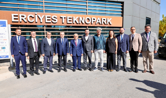 BÜYÜKKILIÇ, ERCİYES TEKNOPARK'I ZİYARET ETTİ
