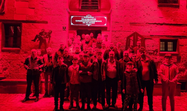 ÇUKURCA'DAN GELDİLER, ÇANAKKALE MÜZESİNİ GEZDİLER