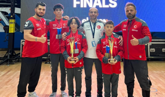 EMİR VE DUR'DAN MADALYA YAĞMURU