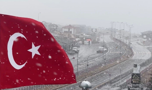 ERCİYES'TE KAR YAĞIŞI YENİDEN BAŞLADI