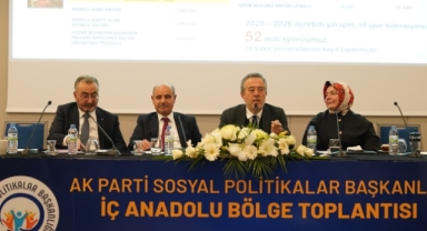 İÇ ANADOLU BÖLGE TOPLANTISI KAYSERİ'DE DÜZENLENDİ