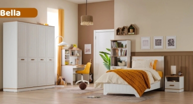 LAJİVERT GENÇ ODASI: ESTETİK, FONKSİYON VE GÜVENİN BULUŞMA NOKTASI