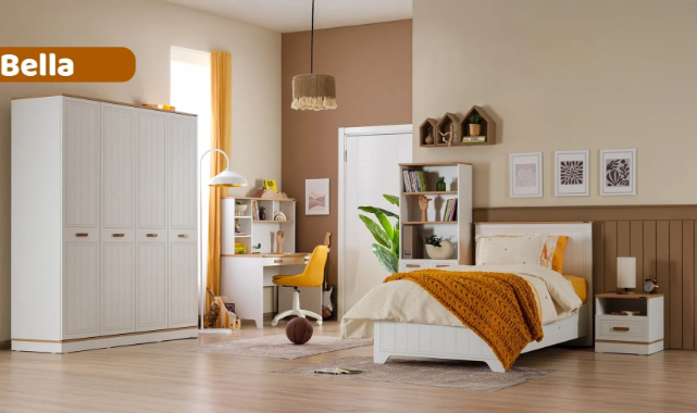 LAJİVERT GENÇ ODASI: ESTETİK, FONKSİYON VE GÜVENİN BULUŞMA NOKTASI