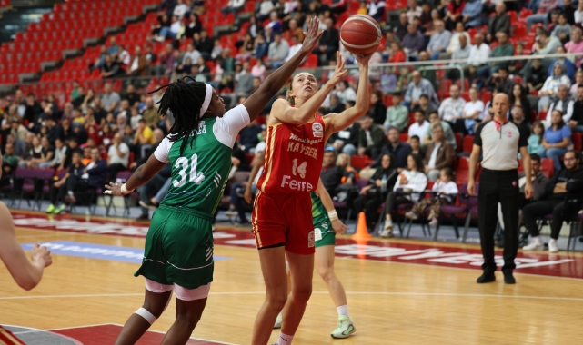 MELİKGAZİ KAYSERİ BASKETBOL BU KEZ KAZANDI