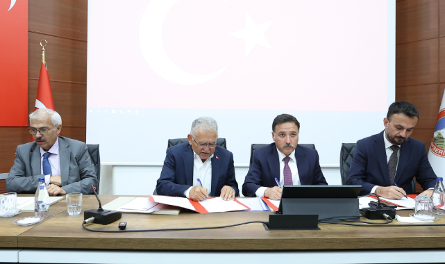 MİMAR SİNAN EVİ İÇİN İMZALAR ATILDI