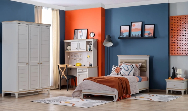 RİTMİK GENÇ ODASI: ESTETİK, FONKSİYON VE KONFORUN BULUŞTUĞU NOKTA