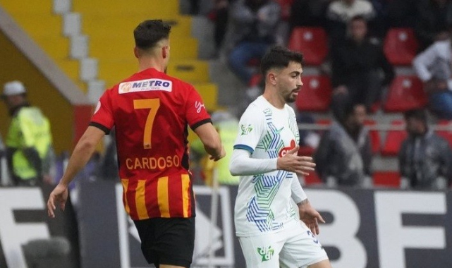 RİZESPOR İLE KAYSERİSPOR 3 PUAN HEDEFİNDE