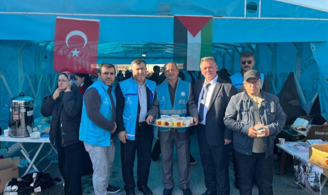 TOMARZA'DA GAZZE İÇİN HAYIR PANAYIRI YAPILDI