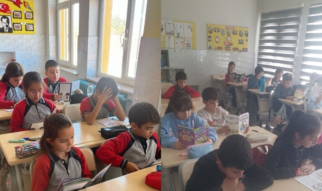 TOMARZA'DA KİTAP OKUMA ETKİNLİĞİ DÜZENLENDİ