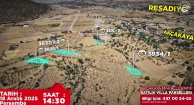 AKÇAKAYA VE ENDÜRLÜK’TE 30 PRESTİJLİ PARSEL İHALEYLE SATIŞTA