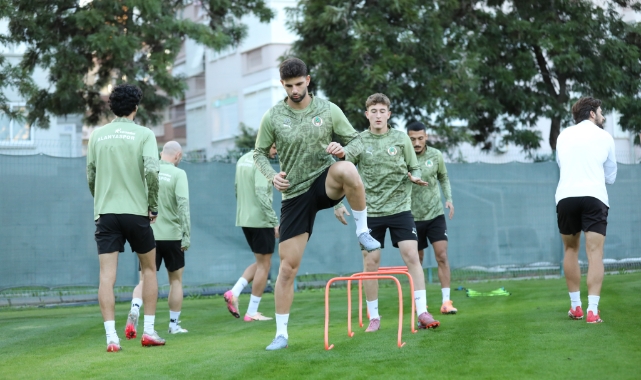 ALANYASPOR, KAYSERİSPOR MAÇININ HAZIRLIKLARINA BAŞLADI