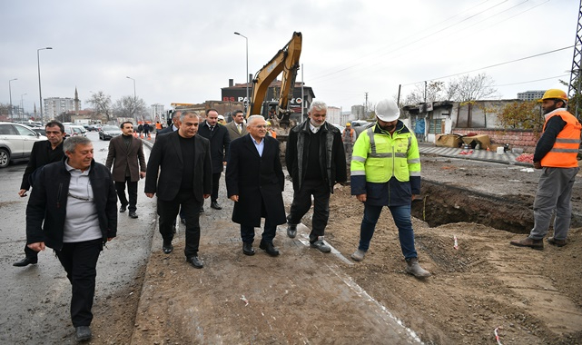 BÜYÜKKILIÇ, KARTAL KAVŞAĞI ALTYAPI ÇALIŞMALARINI İNCELEDİ