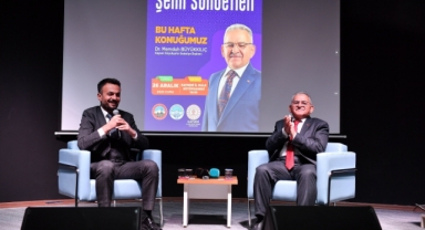 BÜYÜKKILIÇ, ŞEHİR SOHBETLERİ PROGRAMININ İLK KONUĞU OLDU