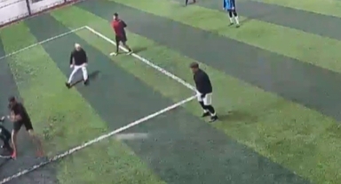 HALI SAHADA ÖLÜM KAMERAYA YANSIDI