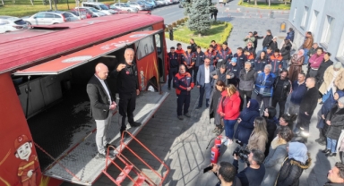 KOCASİNAN'DA PERSONELE ACİL DURUM TAHLİYE VE YANGIN TATBİKATI