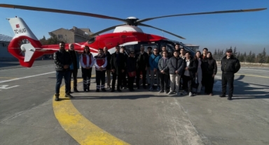 ÖĞRENCİLER, HAVACILIK TEKNOLOJİLERİNİ YERİNDE İNCELEDİ