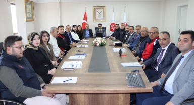 TOMARZA'DA İLÇE AFET KOORDİNASYON KURULU TOPLANTISI YAPILDI