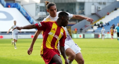 TRENDYOL SÜPER LİG: EYÜPSPOR: 1 - KAYSERİSPOR: 1