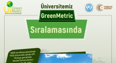 UI GREENMETRİC'TE KAYÜ'DEN BÜYÜK BAŞARI