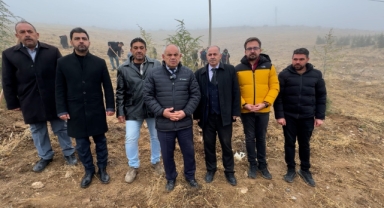 YAHYALI'YA BİN 200 FİDAN DİKİLDİ