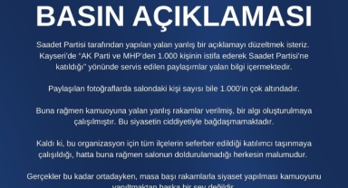 AK PARTİ'DEN YALANLAMA GELDİ
