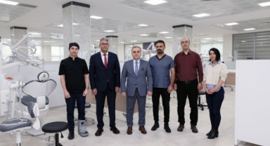 ALTUN, YENİ DİŞ HASTANESİ BİNASI'NI İNCELEDİ