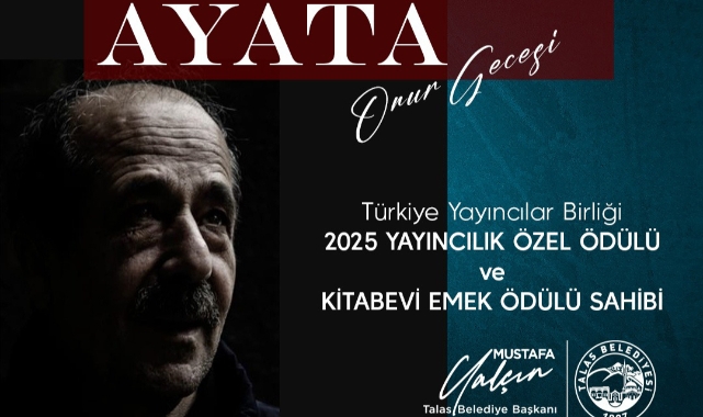 BAŞKAN YALÇIN'DAN ESAT AYATA İÇİN ONUR GECESİ