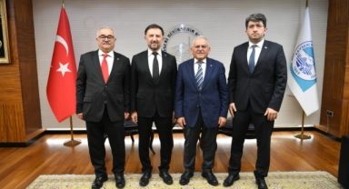 BÜYÜKKILIÇ'A TUSAŞ HEYETİNDEN ZİYARET