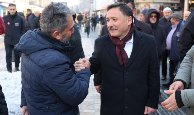 ÇİÇEK'TEN YILIN İLK MESAİ GÜNÜNDE SAHA ZİYARETİ