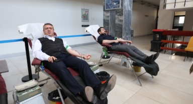 KAN BAĞIŞI KAMPANYASINA DESTEK