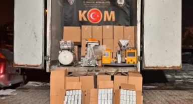 KAYSERİ'DE KAÇAK SİGARA OPERASYONU