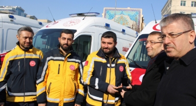 KAYSERİ'YE 12 YENİ AMBULANS