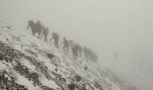 17. GELENEKSEL ULUSLARARASI ERCİYES DAĞI KIŞ TIRMANIŞI 7-8 ŞUBAT'TA YAPILACAK