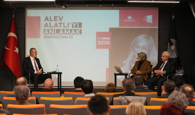 ALEV ALATLI'NIN FİKİR MİRASI KAPADOKYA ÜNİVERSİTESİ'NDE YAŞATILIYOR