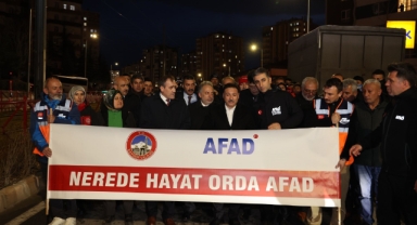 'ASRIN FELAKETİ'NİN 3. YILINDA KAYSERİ'DE SESSİZ YÜRÜYÜŞ