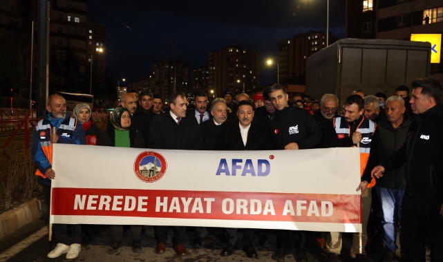 'ASRIN FELAKETİ'NİN 3. YILINDA KAYSERİ'DE SESSİZ YÜRÜYÜŞ